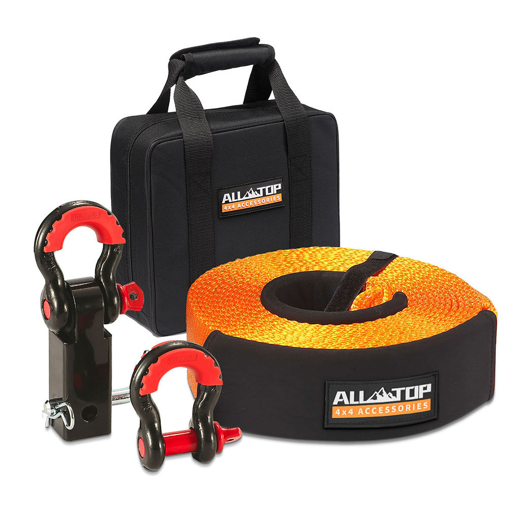 ALL-TOP Nylon Recovery Kit with Hitch Receiver: 3