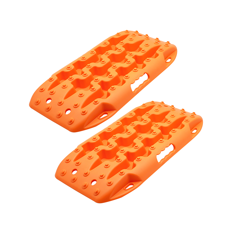 ALL-TOP Recovery Traction Boards Mini, 2PCS Off Road Bendable Tire Ladder Tracks for Sand Mud Snow